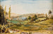 Landskap - Peter Adolf Hall — vy av konstverket