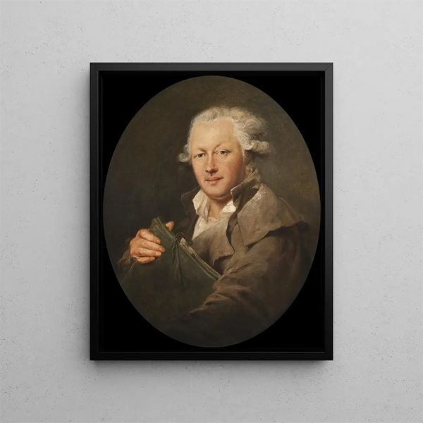 Peter Adolf Hall - Selfportrait.webp