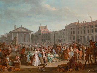 Covent Garden grönsaksmarknad - Peter Angelis — vy av konstverket