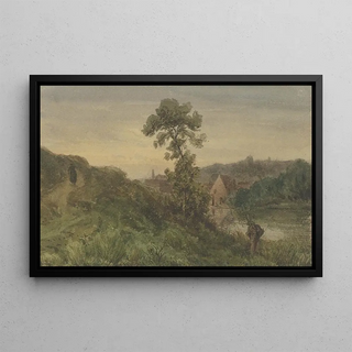 Peter Burnitz - Fluufer links ein Landweg.webp