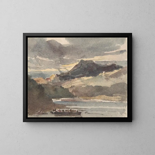 Peter De Wint - Study for The Ferry.webp