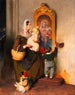 Devotion enfantine - Peter Fendi — vy av konstverket