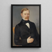 Portrait av August Horislav Krmry - Peter Michal Bohúň — inramlat konstverk på väggen