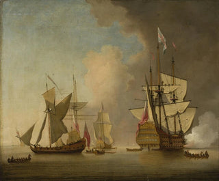 Peter Monamy - Ships on the sea.webp