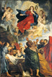 Marie-Heliga Annunciation - Peter Paul Rubens — vy av konstverket