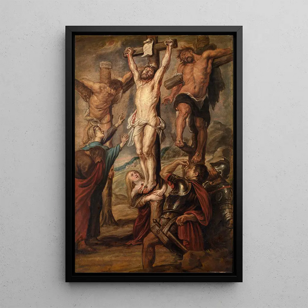 Calvaire - Peter Paul Rubens — inramlat konstverk på väggen