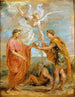 Constance utser Constantin till sin efterträdare - Peter Paul Rubens — vy av konstverket