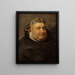 Frère dominicain - Peter Paul Rubens — inramlat konstverk på väggen