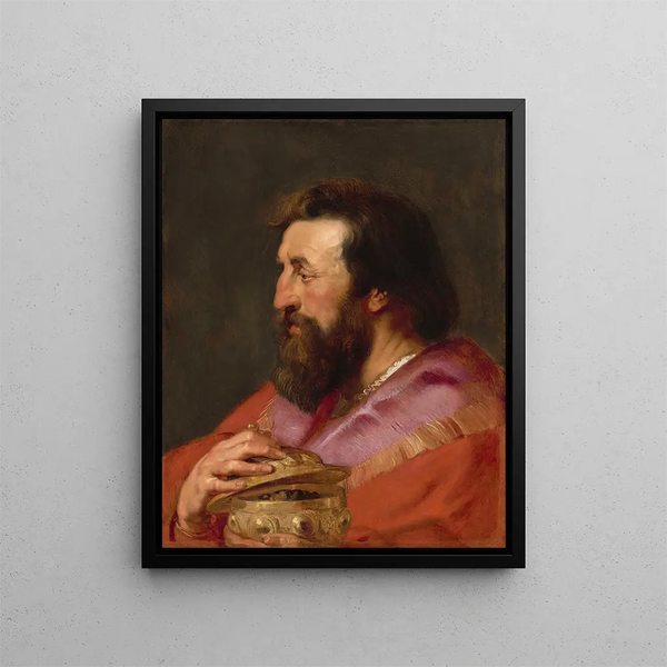 Peter Paul Rubens - Head of One of the Three Kings MelchiorThe Assyrian King.webp