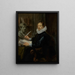 Jan Gaspard Gevartius - Peter Paul Rubens — inramlat konstverk på väggen