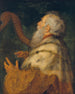 Le roi David jouant de la harpe - Peter Paul Rubens — vy av konstverket