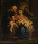 La Sainte Famille avec sainte Élisabeth et saint Jean - Peter Paul Rubens — vy av konstverket