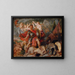 Le triomphe d'Henri IV - Peter Paul Rubens — inramlat konstverk på väggen