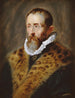 porträtt av Juste Lipse - Peter Paul Rubens — vy av konstverket