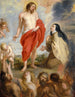 Sainte Thérèse de Vila som förbön för själarna i skärselden - Peter Paul Rubens — vy av konstverket