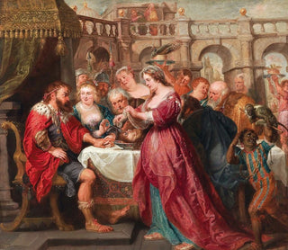 Le festin d'Hérode - Peter Paul Rubens — vy av konstverket