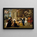 Le Jardin de l'Amour - Peter Paul Rubens — inramlat konstverk på väggen