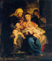 La Sainte Famille avec sainte Élisabeth et saint Jean - Peter Paul Rubens — vy av konstverket
