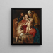 La Sainte Famille avec sainte Élisabeth, saint Jean et une colombe - Peter Paul Rubens — inramlat konstverk på väggen