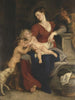 La Sainte Famille au panier - Peter Paul Rubens — vy av konstverket