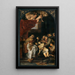 La Dernière Communion de Saint François d'Assise - Peter Paul Rubens — inramlat konstverk på väggen