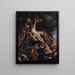 L'Érection de la Croix - Peter Paul Rubens — inramlat konstverk på väggen
