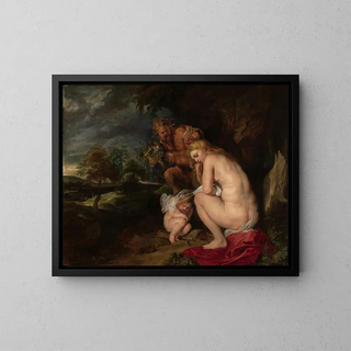 Vénus frigidus - Peter Paul Rubens — inramlat konstverk på väggen