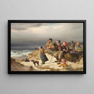 Peter Raadsig - Storm paa Vestkysten af Jylland.webp