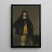Ebbe Ulfeld 1616-1682 - Peter Raemsdorf — inramlat konstverk på väggen