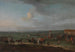 Le champ de course à Newmarket, Cambridgeshire, préparatifs pour le King's Plate - Peter Tillemans — vy av konstverket