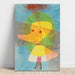 Reproduktion av målningen Petit esprit de jardin - Paul Klee