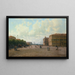 Vy av platsen vid Palatsplatsen, Sankt Petersburg - Petr Petrovich Vereshchagin — inramlat konstverk på väggen