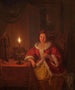 i boudoiren - Petrus Kiers — vy av konstverket