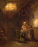La crèche - Petrus Marius Molijn — vy av konstverket