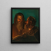 Les apôtres Jean et Paul - Petrus van Schendel — inramlat konstverk på väggen