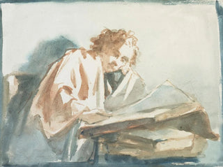 En student - Petrus van der Velden — vy av konstverket