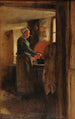 inomhusscen - Philibert Léon Couturier — vy av konstverket