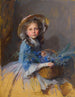 Mrs Adrian van Montagu née Anne Mabel Olivia Trouton - Philip Alexius de László — vy av konstverket