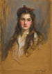 Porträtt av prinsessan Nina Georgievna 1901-1974 - Philip Alexius de László — vy av konstverket