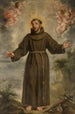 Saint François d'Assise - Philip Fruytiers — vy av konstverket