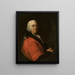 Portrait du comte Gaspar Paris Anton - Philipp Haller — inramlat konstverk på väggen