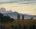 Vue sur les montagnes du Taunus - Philipp Veit — vy av konstverket