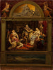 Croquis de composition illustrant le poème des Sängers Fluch de Johann Ludwig Uhland - Philipp von Foltz — vy av konstverket
