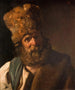 porträtt av Charles Jacques vid hemkomsten från militärtjänst - Philippe - Auguste Jeanron — vy av konstverket