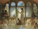 Le bain du harem - Philippe Jacques van Bree — vy av konstverket