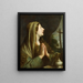 Marie-Madeleine - Philippe de Champaigne — inramlat konstverk på väggen