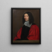 Porträtt av Jérôme Bignon - Philippe de Champaigne — inramlat konstverk på väggen