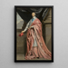 Porträtt av kardinal Richelieu - Philippe de Champaigne — inramlat konstverk på väggen