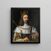 Vincent Voiture as St Louis - Philippe de Champaigne — inramlat konstverk på väggen