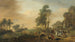 En jakt på hjorten - Philips Wouwerman — vy av konstverket